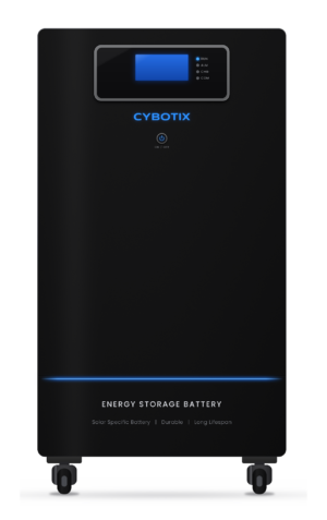 Cybotix 16.07kWh lithium battery front view
