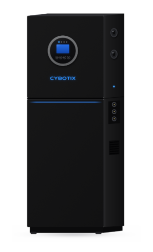 Cybotix 12kW all-in-one solar inverter with 16kWh battery front view